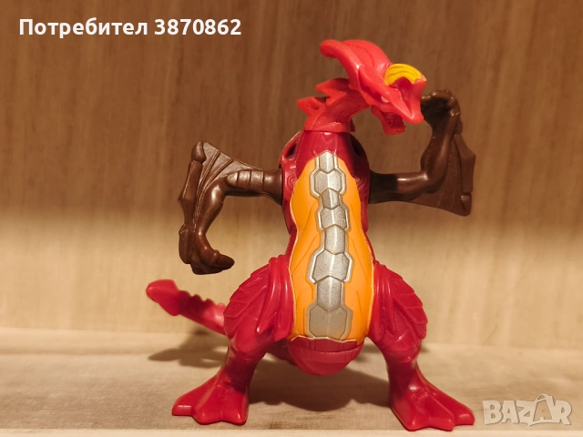 McDonald's Happy Meal 2011 Bakugan Red Dragon Action Figure - Sega Spin Master