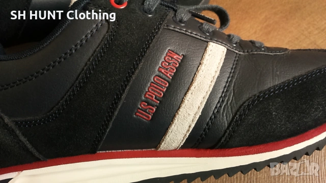 U.S.POLO ASSN KENT размер EUR 41 / UK 7,5 естествена кожа 103-11-S, снимка 5 - Ежедневни обувки - 53047212