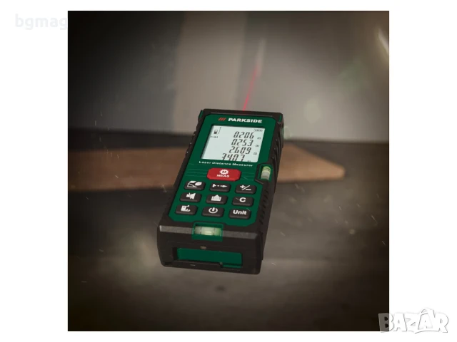 PARKSIDE PLEM 50 D4/D5 лазерен далекомер/ролетка, снимка 6 - Измервателни инструменти - 50451272