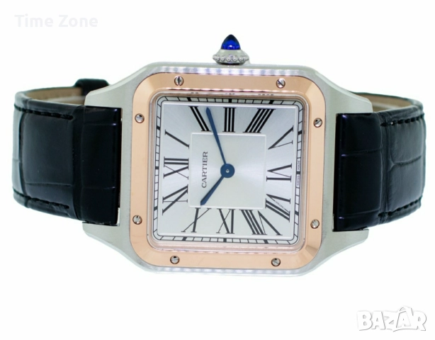 Cartier Santos - Dumont 38mm SWISS Movement Steel Rose Gold Дамски / Унисекс Различни Варианти, снимка 7 - Дамски - 52996801