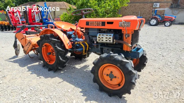 Японски малогабаритен трактор Kubota B6000 с фреза, 4х4, 11 к.с., АграБГ Джолев , снимка 6 - Селскостопанска техника - 48860130