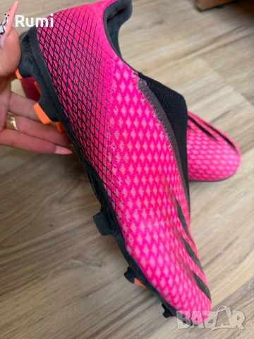 Оригинални бутонки Adidas X GHOSTED.3 LL FG ! 45 н, снимка 2 - Футбол - 53662945