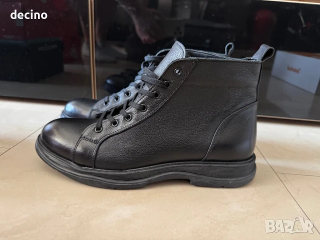 Нови мъжки боти 42 номер от естествена кожа, снимка 2 - Мъжки боти - 50666465