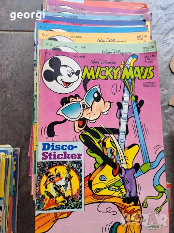 колекция комикси Micky Maus Walt Disney на немски език 35/6 , снимка 8 - Колекции - 54078373