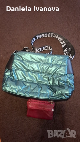 Чисто нова,чудесна,стилна,функционална,дамска чанта,чисто ново портмоне,чисто нови каренца,общо: 22€, снимка 14 - Чанти - 53419382