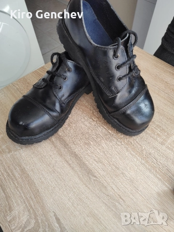 Металски обувки с Желязно Бомбе, снимка 2 - Мъжки боти - 52422530