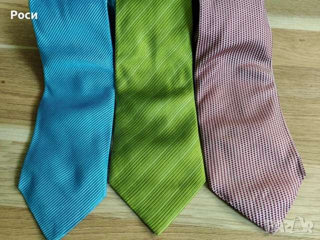 Италиански копринени вратовръзки 2, снимка 3 - Други - 53853337