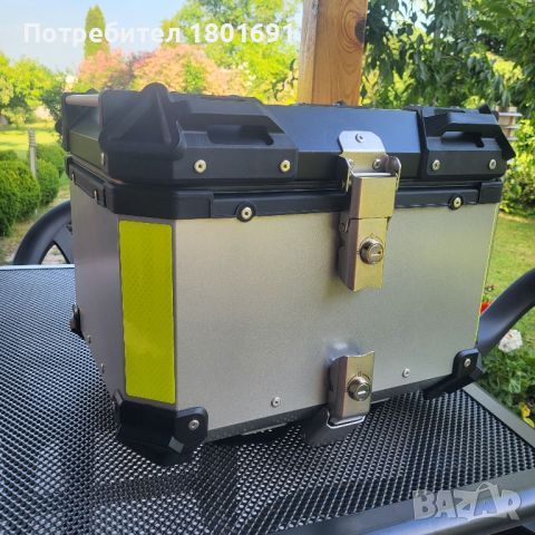 Алуминиев куфар за мотор 45L, снимка 1 - Аксесоари и консумативи - 46173432