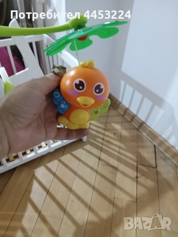 Бебешко легло- люлка и музикални въртележки, снимка 16 - Бебешки легла и матраци - 51493626