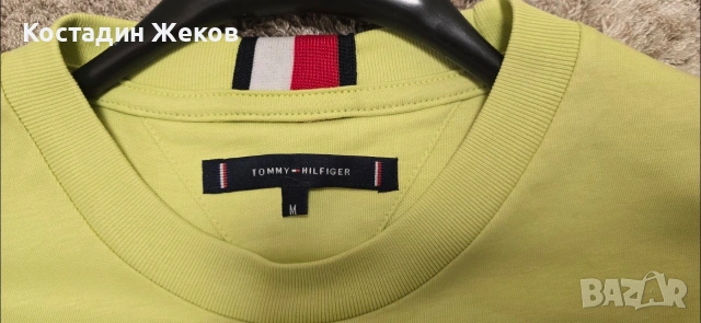 Нова. Тениска памучна оригинална. TOMMY HILFIGER , снимка 6 - Тениски - 53828041