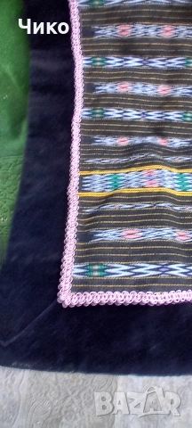 2бр стари кадифяни престилки, снимка 12 - Антикварни и старинни предмети - 53801453