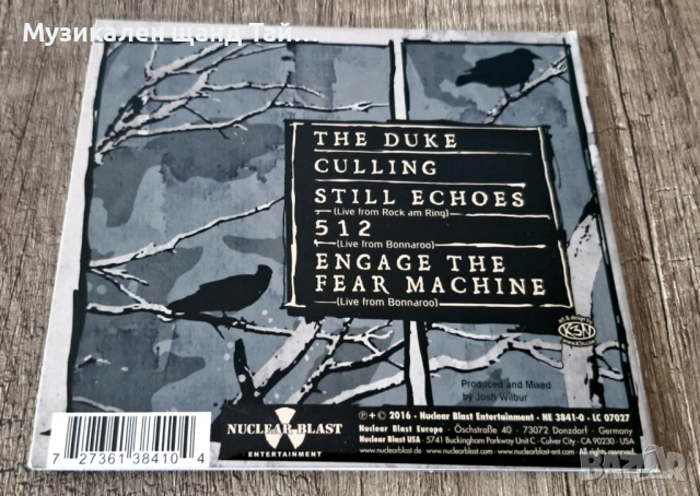 Компакт Дискове - Рок - Метъл: Lamb Of God – The Duke - CD EP Digipack (5 Tracks), снимка 2 - CD дискове - 54269260
