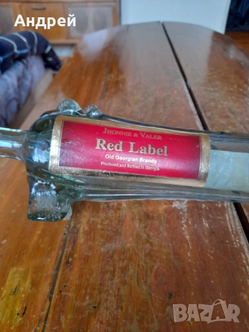 Стара бутилка от Jhonnie&Valer, снимка 3 - Други ценни предмети - 54194344