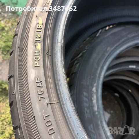 255 35 19 BRIDGESTONE 2бр.летни дот 2018г RUN FLAT , снимка 7 - Гуми и джанти - 47142981