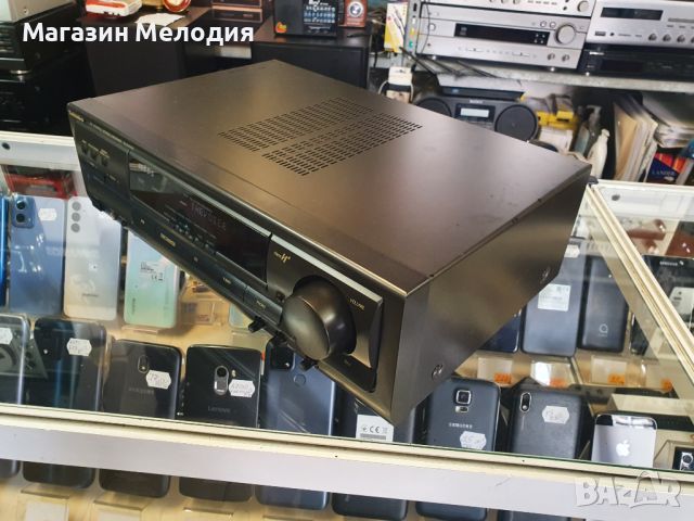 Ресийвър Technics SA-EX100 Black Две по 80 вата на 8 ома. В перфектно техническо и много добро визуа, снимка 7 - Ресийвъри, усилватели, смесителни пултове - 46360343