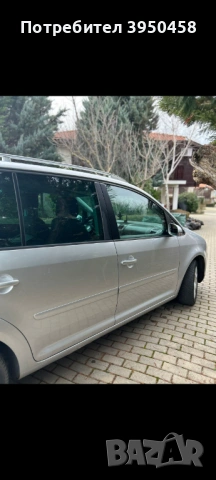 VW Touran AUTOMAT 2.0TDI 140 KC ПЕРФЕКТЕН МОТОР И ХОДОВА ЧАСТ ОБСЛУЖЕН , снимка 5 - Автомобили и джипове - 53253799