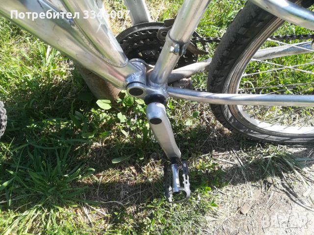  18 инча мека алуминиева рамка + разбити части.., снимка 4 - Велосипеди - 45258155