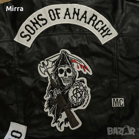 Sons Of Anarchy Biker Vest Елек, снимка 4 - Суичъри - 52057265