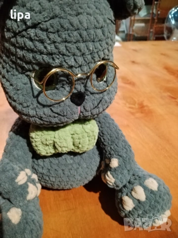 Ръчно плетен котарак и други животинки, снимка 2 - Кукли - 53235980