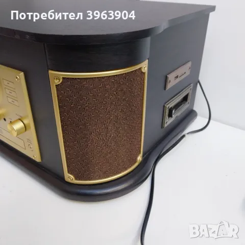 НАЙ ДОБРАТА ОФЕРТА Ретролюк  уредба грамофон Technaxx MP3 USB CD SD Bluetooth, снимка 5 - Аудиосистеми - 48652893