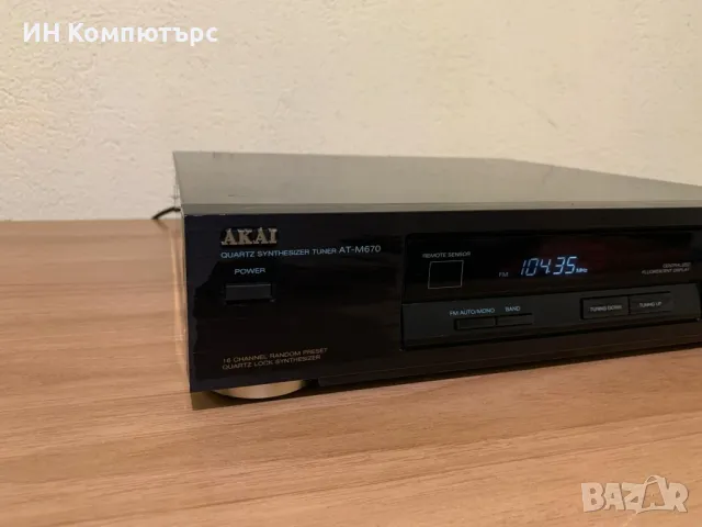 Продавам миди цифров стерео тунер Akai AT-M670, снимка 2 - Други - 49120327