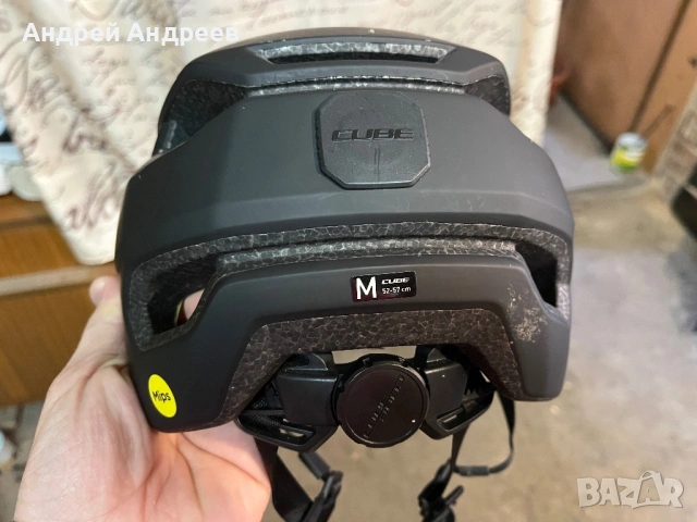 Каска CUBE STRAY Black M, снимка 3 - Спортна екипировка - 54138288