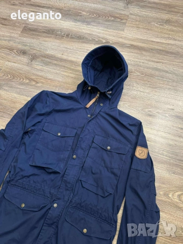 Мъжко яке Fjällräven Sarek G1000 Dark Navy Jacket , M размер, снимка 4 - Якета - 52413730