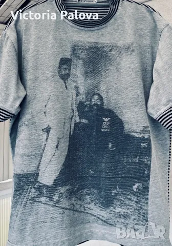 Тениска vintage EMPORIO ARMANI, снимка 2 - Тениски - 49874804