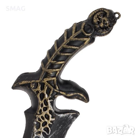 Хелоуин / Halloween реалистичен пластмасов нож, 33 см_1246550, снимка 2 - Други - 52115275