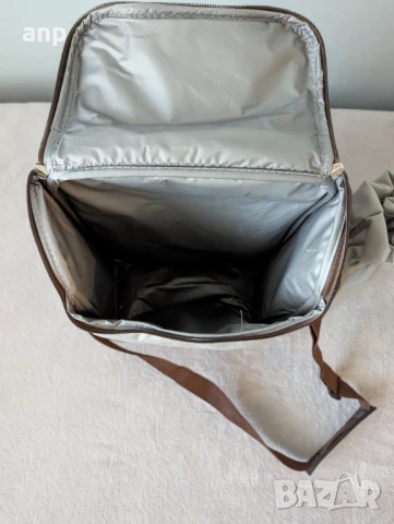 Чанта за пикник с комплект за хранене | Като нова, снимка 3 - Хладилни чанти - 51359188