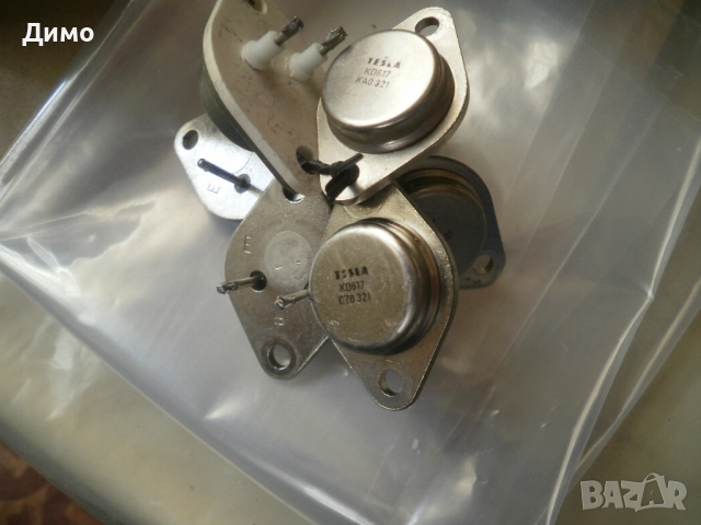 транзистори- сборни- 19бр.- нови и демонтирани