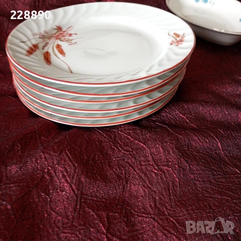 Български порцелан, снимка 8 - Чинии - 33074153