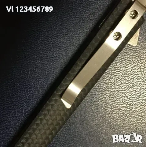 Сгъваем джобен нож M390 - 78х194 (2) , снимка 5 - Ножове - 53914147