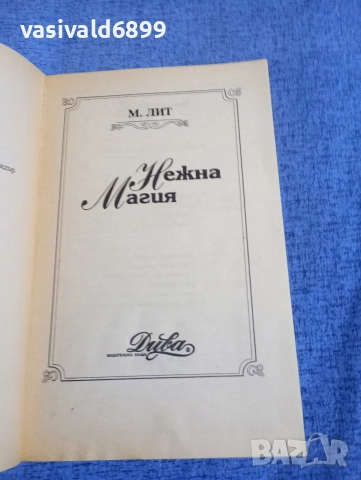 Лит - Нежна магия , снимка 4 - Художествена литература - 52945496