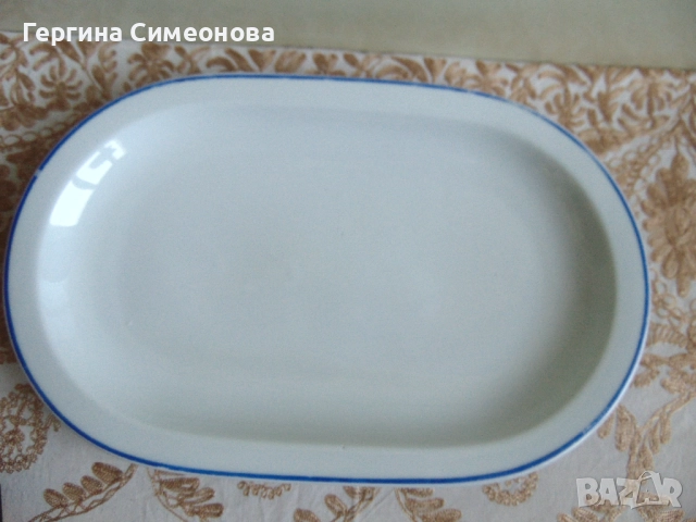 Стар порцелан, снимка 9 - Чинии - 52425043