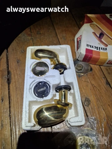 Дръжки / маханизми за врати и прозорци - златни, снимка 3 - Дограми - 51416220