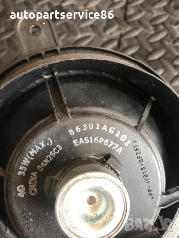 Високоговорител за задна лява врата за Subaru Legacy 2.5 (2004–2008) 86301AG101, снимка 2 - Части - 54227701