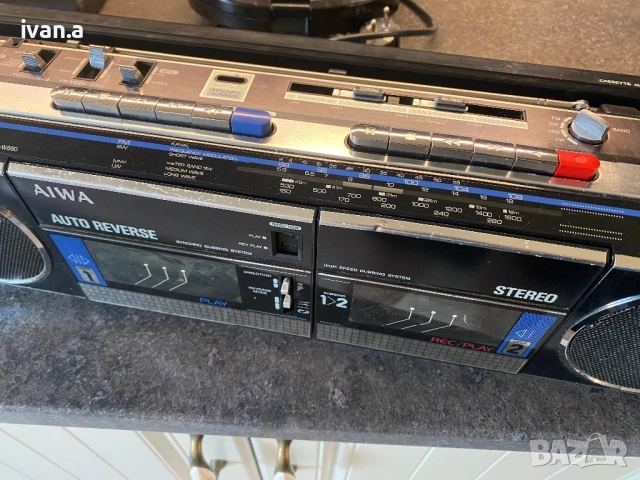 Aiwa CS-W660Z, снимка 3 - Радиокасетофони, транзистори - 51686941