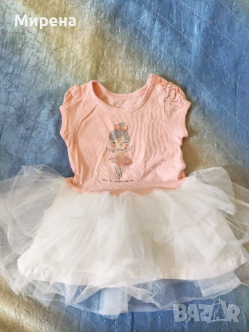 Рокля с воали, подходяща за сезона, размер 74