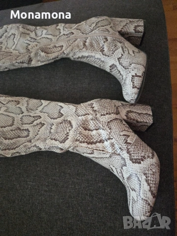 Жестоки змийски чизми #37, снимка 3 - Дамски ботуши - 52439457