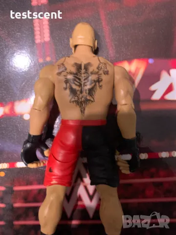 Екшън фигура WWE Brock Lesnar Брок Леснар Super Striker играчка WWE MMA UFC, снимка 13 - Фигурки - 48230646