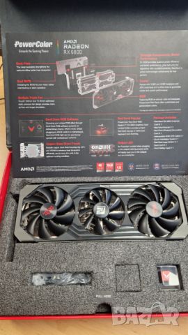 Видео карта PowerColor Radeon RX 6800 16GB Red Devil OC Limited Edition - AXRX-6800-16GBD6-2DHCE/OC, снимка 4 - Видеокарти - 45094466