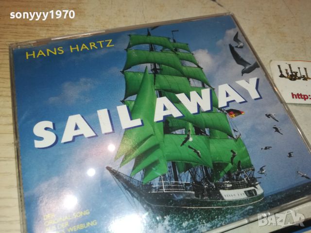 HANS HARTZ SAIL AWAY CD ВНОС GERMANY 1807241537, снимка 6 - CD дискове - 46623264