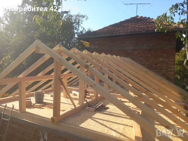 нови покриви 40€ на квадратен метър , снимка 14 - Ремонти на къщи - 53060100