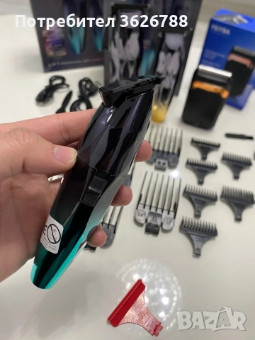 Професионален комлект за постригване, снимка 11 - Фризьорски принадлежности - 53395529