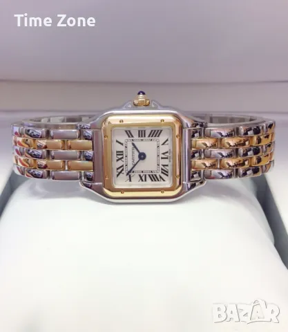 Cartier Panthere De Cartier 30mm x 23mm Steel & Yellow Gold White Dial Дамски Различни Варианти, снимка 6 - Дамски - 47990608