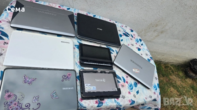 лаптопи 7 бр сурови за части или за ремонт , снимка 2 - Части за лаптопи - 51877702