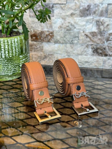 колани от естествена кожа в кутия  gucci ysl saint laurent celine, снимка 6 - Колани - 50776382