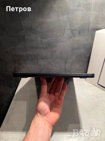 4 cycle! КАТО ЧИСТО НОВ Macbook Air M4 Midnight 13", снимка 5 - Лаптопи за дома - 54209229