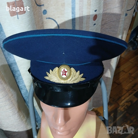 Офицерски фуражки СССР, снимка 12 - Антикварни и старинни предмети - 53178526
